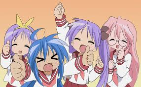 Lucky Star Anime Anime In Your Face