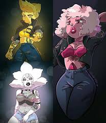 Jokko Art On Instagram Pink Yellow And White Diamond Steven Universe Art White Diamond Steven Universe Steven Universe Diamond Steven Universe Gem