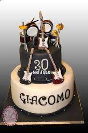 Rock Birthday Cake Anazhthsh Google Dolci Decorazioni Dolci Torte