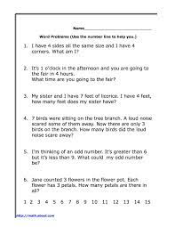 Change unknown word problems first grade math worksheets, second grade math. First Grade Math Word Problems