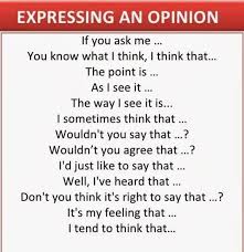 Expressing Opinions In English Agreeing And Disagreeing Eslbuzz Learning English Learn English English Words English Phrases