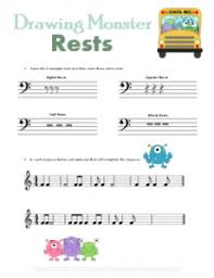 At the beginning of each section is a. Music Theory Worksheets 50 Free Printables