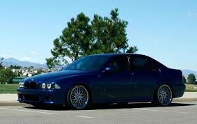 bmw e39 540i blue with shadow line trim black grills tinted windows bmw e39 bmw bmw wheels