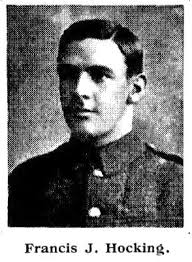 Lance Serjeant Francis James Hocking, DCM : London Remembers, Aiming to  capture all memorials in London