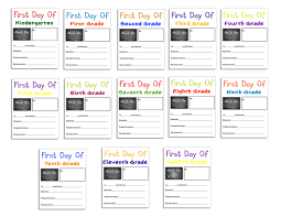 Preschool all about me worksheet all about me worksheet. Free First Day Of School Printables K Through 12 Color Me Crafty