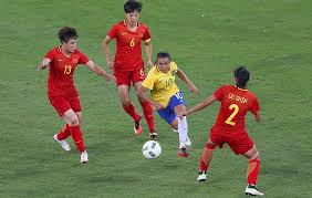 Pela segunda rodada do torneio de futebol feminino das olimpíadas de tóquio, debinha, marta e ludmila marcam no 3 a 3 com. Invicta Em Estreias Selecao Feminina Encontra A China Pela Terceira Vez Nas Olimpiadas Confederacao Brasileira De Futebol