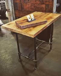 Adjustable Adjusts Bar Breadbutter Condo Counter Designs Dining Easily Harvest Height Instagr In 2020 Home Bar Furniture Kitchen Island Table Bar Table Diy