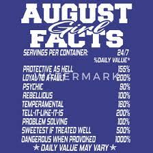 We would like to show you a description here but the site won't allow us. August Born Girl Funny Birthmonth Fact Quotes Men S Premium T Shirt Spreadshirt