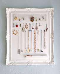Diy Jewelry Display Jewelry Storage Diy Diy Jewelry Holder
