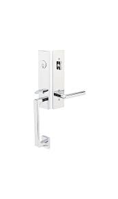 Different styles of strike plates are available for mortise and tubular handlesets and deadbolts. Emtek Davos Lock Set Gamble Lock Door Safe