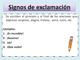 Típicamente, se usa el signo de exclamación después de una interjección o una oración que muestra una emoción poderosa, declaración o sentimiento muy fuerte en cualquier caso de ser una relación positiva o negativa. Signos De Exclamacion Ejemplos Oraciones Citas Adultos En Cantabria