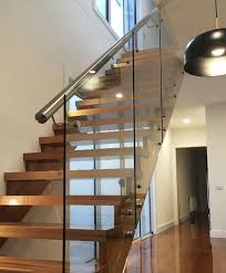 Glass stairs are a popular choice for a good reason. Glass Balustrade Stairs Melbourne Frameless Glass Balustrade Gowling Stairs