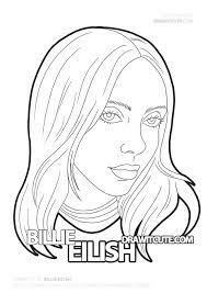 Download Billie Eilish Coloring Pages Coloring Home