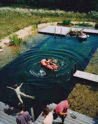 As Natural As A Man Made Swimming Pool Can Be Natural Swimming Pools Natural Swimming Pool Natural Pool