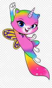 Felicity Rainbow Butterfly Unicorn Kitty Nickelodeon Clipart 3312357 Pinclipart