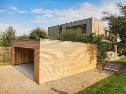 Montierte Doppelgarage 6 3 X 6 3 M Hagen Holzgarage Doppelgarage Haus Aussen