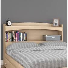 Add even more space with bedframes that come with drawers; Found It At Allmodern Brook Hollow Full Bookcase Headboard Bookcase Headboard Headboard Storage Bedroom Design