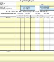 Recipe Yield Calculator Best Recipes Around The World Food Cost Recipe Template Restaurant Management