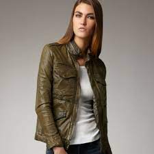Joe S Jeans Leather Jacket No Longer Available Has Been Gifted Jackets Leather Jacket Green Leather Jackets