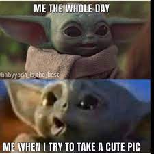 Baby Yoda Memes On Instagram Babyyodamemes Yoda Meme Yoda Yoda Gif