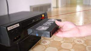 Putting A Tape In A Vcr Youtube
