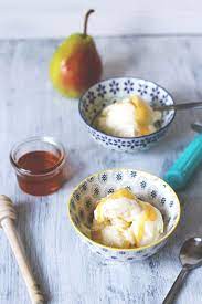 birnen ricotta eis mit honig rezept ricotta birnen rezepte birne