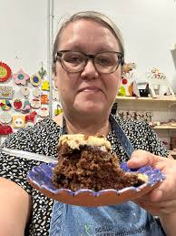 Sister's first attempt at making sorrel cake