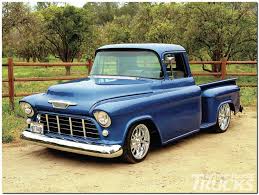 Image result for Erie Blue 1955 Truck