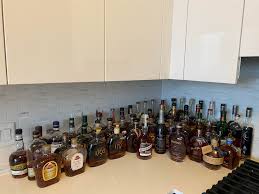 Narrow Corner Shelf Ideas Whiskey
