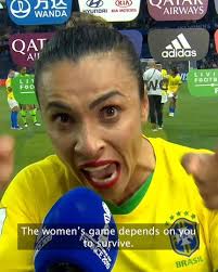 Marta's incredible postgame interview calls