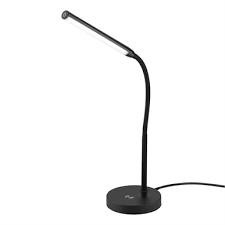 Wireless neopixel control via firebase realtime database on esp8266. Verve Design Black Angelo Led Desk Lamp With Wireless Quick Charge