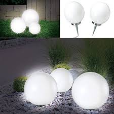 Probache Lampe Boule 30 Cm Led Solaire X2 Greek Garden Outdoor Dinner Design