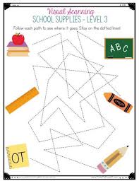 visual scanning visual tracking visual perception therapy resources tools to grow inc