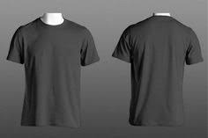 Gambar desain baju hitam polos koleksi gambar hd. Kaos Polos Hitam Tampak Belakang