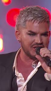 Adam Lambert performing a powerful version of ”Who Wants to Live Forever”  in tribute to Queen