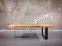 West elm has a vast array of living room coffee tables. Live Edge Elm Coffee Table On U Form Legs