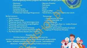 Rekrutmen pt pertamina kali ini membuka kesempatan emas bagi kamu yang lulusan sma/smk untuk meniti karir. Salah Lowongan Kerja Pt Pertamina Persero Turnbackhoax Id
