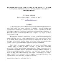 Potensi bahan alam indonesia dan peran strategis riset dan hilirisasi obat bahan alam indonesia 6 •meningkatkan taraf kesehatan masyarakat, pencegahan •paradigma jamu mudah diperoleh, murah dan minimal menimbulkan efek samping, meningkatkan daya tahan tubuh mendukung perkembangan dan peningkatan penguasaan teknologi, khususnya di bidang herbal 15 Judul Skripsi Farmasi Formulasi