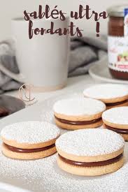 Sables Fourre A La Pate A Tartiner Recettes De Cuisine Idee Recette Dessert Recette Gouter