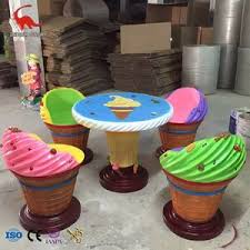 Source Oa22825 Decorative Ice Cream Table And Chair Ice Cream Shop Decoration On M Alibaba Com Ice Cream Shop Ice Cream Parlor Shop Decoration
