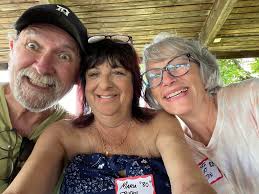 Reunion gathering for the class of 80 at Meet Me At The Rock