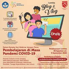 Keluarga yang menjadi tumpuan saat pandemi, ujar widya nusantara. Merdekabelajar V Twitter Sahabatdikbud Ayo Ikuti Lomba Blog Vlog Dalam Rangka Seri Webinar Cerdasberkarakter Dengan Tema Pembelajaran Di Masa Pandemi Covid 19 Info Selengkapnya Dan Pendaftaran Kunjungi Laman Https T Co Is5p0diugz