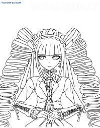 Make a fun coloring book out of family photos wi. Danganronpa Coloring Pages 80 Printable Coloring Pages