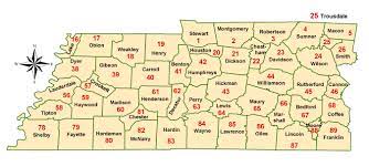 West Tn County Map Wims County Id Maps