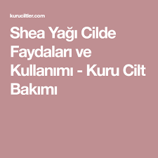 Shea Yagi Cilde Faydalari Ve Kullanimi Kuru Cilt Bakimi Kuru Cilt Cil Cilt Bakimi