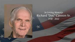 Richard "Doc" Cannon Sr. Obituary