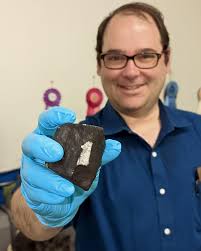 Tellus Science Museum has acquired a recently fallen Georgia meteorite!  ☄️🪨💫 A meteorite exploded over south Georgia during the overnight hours  of Sept. 26, 2022, spraying fragments across the small town of