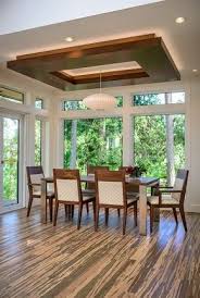 A tray ceiling definitely can spice up your home. Modern Tray Ceiling Kitchen