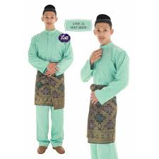 Kebaya biru muda, kebaya cantik. Baju Melayu Sedondong Biru Shopee Malaysia
