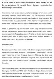 Cikgunie ingin menunaikan tanggungjawab sosial sebagai guru kepada semua pengunjung cikgunie.blogspot tentang syarat wajib lulus spm mulai tahun 2013. Sejarah Kertas 3 Contoh Jawapan Tingkatan 4 5 Spm 2021